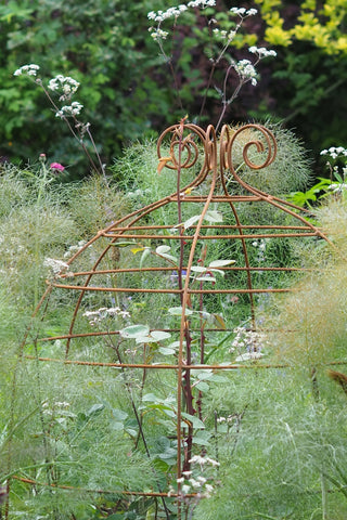 Obelisks and grow-through plant supports. Also great for training roses. RHS Cheslea award finalists